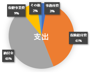 支出 円グラフ